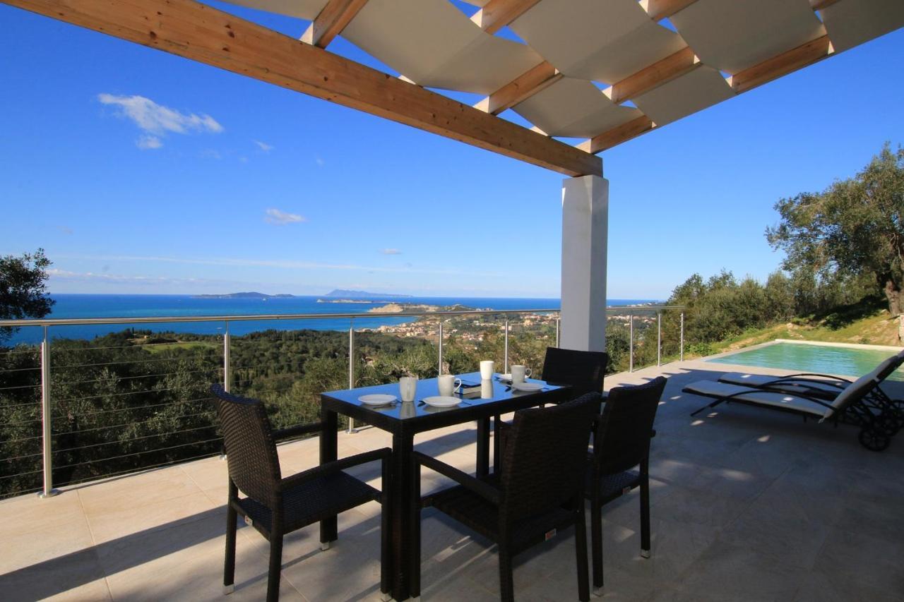 Sunset Sea View Villa 3 Agios Georgios Pagon Exterior photo