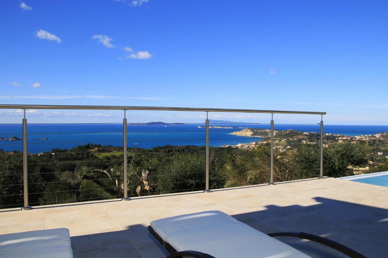 Sunset Sea View Villa 3 Agios Georgios Pagon Exterior photo