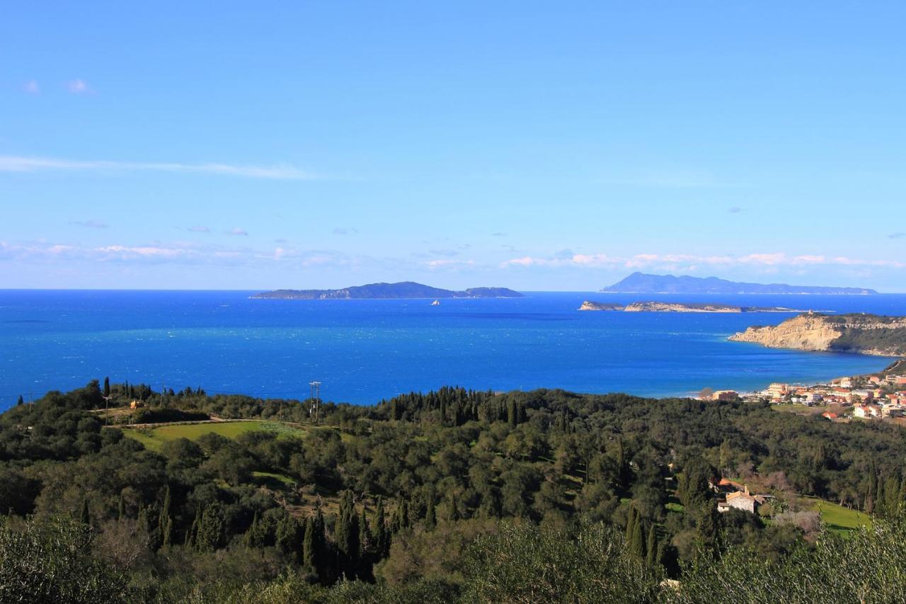Sunset Sea View Villa 3 Agios Georgios Pagon Exterior photo